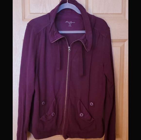 eddie bauer purple jacket